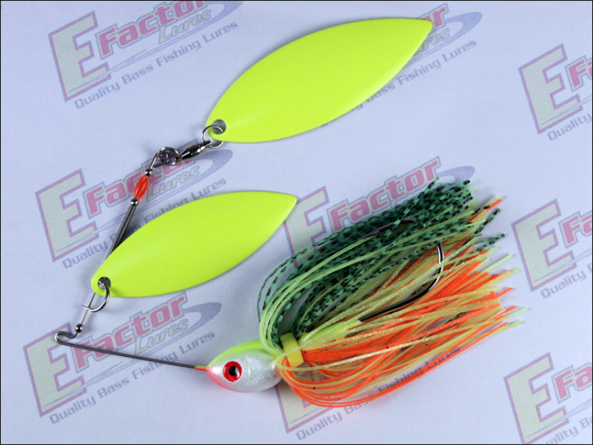 Details about   Manyfik BuBu OL 6 21mm 6g Sinking Lure Spinnerbait Trout Perch Pike NEW COLOURS 